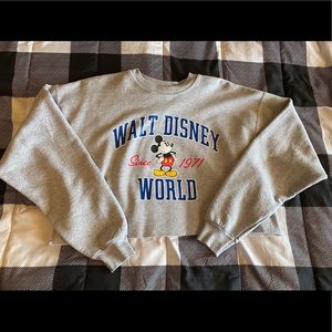 Disney Crop Crewneck